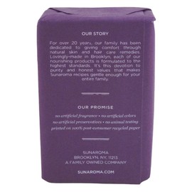 SUNAROMA Sunaroma Soap Bar Lavender Shea + Vitamin E Oil 8 Ounce (Pack of 6)