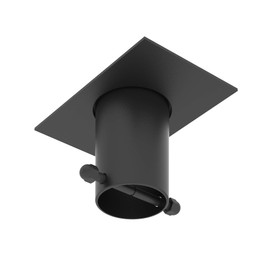 Rain Chains Direct - Rain Chain Gutter Adapter/Installer in Black Powder Coated Aluminum