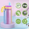 weisidi Kids Water Bottle, Leak-proof Kids Cup With Straws Lids,