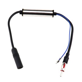 OTOTEC Antennenkabel Antennen-Adapter Signalverstärker AM/FM 12V Autoradioantenne Antennenadapter Antenne Verstärker