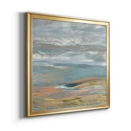 Renditions Gallery, Abstract Wall Art, Debruce, Modern Decorations, Premium Gallery Wrapped Print Decor for Office, Bedroom, Home, Ready to Hang, Gold Framed Artwork Set, 34x34