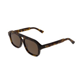 ZEALOUS Ryder Sunglasses: Premium Acetate Aviator Shades with UV400 Polarized Lenses (Tortoiseshell with Brown Lens)