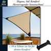 freigarten.de Awning Waterproof Sun Protection Garden with Attachments, Linen, 100%