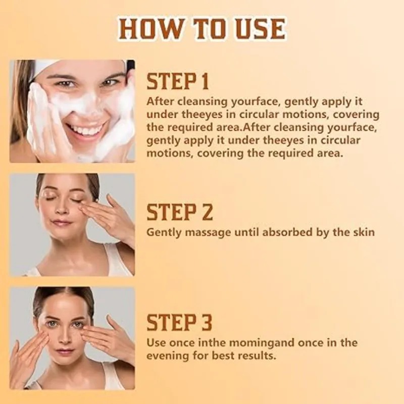 Crema Para Ojos, Crema Hidratante En Barra Para Ojos, Borra