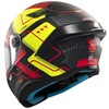 MT Targo S Motorcycle Helmet Brik CS Matt Fluo Yellow