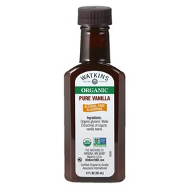 Watkins Organic Pure Vanilla Alcohol Free Flavoring, 2 Fl. Oz (Pack of 1)