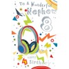 for A Wonderful Nephew 8th Age 8 Headphones Happy Birthday