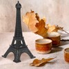 IMIKEYA Eiffel Tower Figurine Black Metal Eiffel Tower Model 13