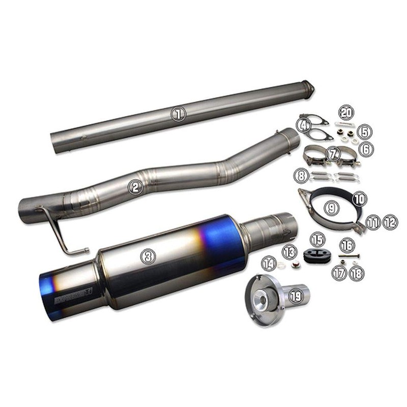 Tomei Ti Exhaust Repair Part Muffler Hanger #9 For EVO
