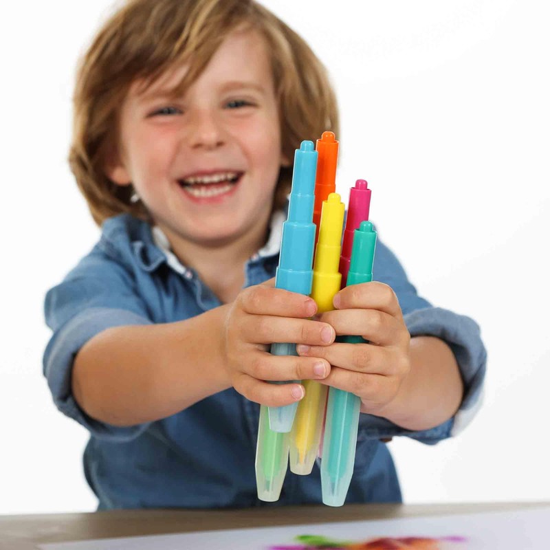 SES creative 00275 Bubble Airbrush Colouring Pencils, Pack of 7