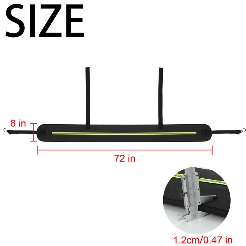 Rear Bumper Guards for Cars, Car Bumper Protector with Long