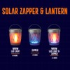 Solar Tiki Torch Lantern ZapperFlying Insect Control with Realistic Flickering
