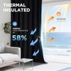 Joydeco - Juego de 2 Paneles de Cortinas Opacas 100%