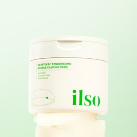 sweep Ilsso Houttuynia cordata tender jom double soothing pad 60 sheets, 1 piece / 일소 어성초텐더좀 더블 진정 패드 60매, 1개