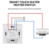 Acmerota Smart Immersion Heater Timer Switch, 40A 2.4G WIFI Smart