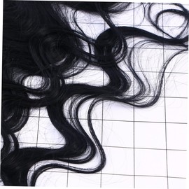 Ipetboom Braided Wigs Hair Body Wave Bundles Closure Weave Human Hair Braid Wigs Curly Hair Extensions Body Wave Hair Wigs with Bangs Wavy Wig with Bangs Hair Bundles Hair Weaving Curls