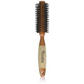 Creative Hair Brushes Classic Round Boar Bristle Sustainable Wood 1.5"