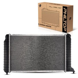 PHILTOP Aluminum Replacement Radiator for 1994-2003 S10 2.2L, 1994-2003 Sonoma 2.2L, 1997-2000 Hombre 2.2L, 1996 Hombre CU1531