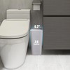 TIPGO Bathroom Trash Can with Lid, 10 Liter/ 2.6 Gallon