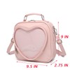 RAINBOW SMILE Ita Bag Multi-Purpose Backpack Crossbody Heart Purse Kawaii