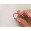ELFENSTALL 100PCS 1ML 1/4 Dram Mini Clear Glass Essential Oils