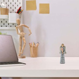 Blossom Bucket Love of Family' Angel W/Heart Home Decoration