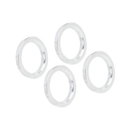 Partuto 4pcs 73.1 to 57.1 mm Aluminium Alloy Car Hub Centric Rings Replacement