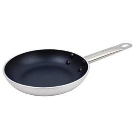 Vogue CB899 Fry Pan, 200 mm Diameter, Non-Stick, Induction Compatible, Silver