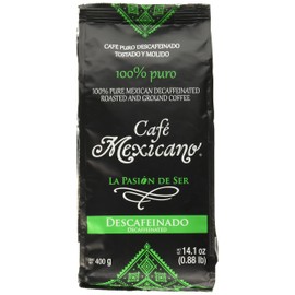 Mexicano CAFÉ MEXICANO DESCAFEINADO 400GR, Café, 400 gramos