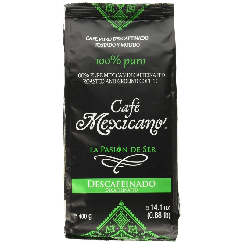 Mexicano CAFÉ MEXICANO DESCAFEINADO 400GR, Café, 400 gramos