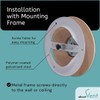 ABOUT VENT 5 inch Wooden Adjustable Vent Cover (Free of