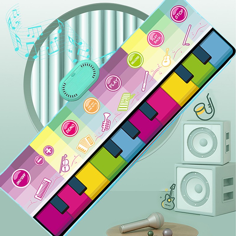 Baby Musical Mat Soft Anti Slip Multifunctional Musical Piano Keyboard