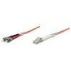 Intellinet Network Solutions Fiber Optic Patch Cable, LC/ST, OM2, 50/125,