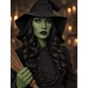 Single Black Eyeshadow Pressed Powder Compact Halloween Makeup