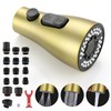 Kitchen Faucet Sprayer Head Replacement - with 15 Adapters Pull