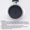 Blind Filter, 50 x 2mm / 2 x 0.08in Rubber