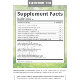 Atomy Vitamin B Complex Vegan Gluten Free Non GMO