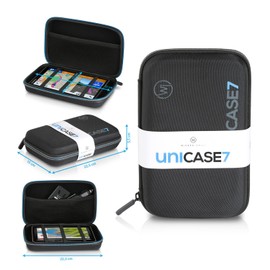 Wicked Chili Sat Nav Case for Navigation Devices (6 Inch / 6.95 Inch / 7 Inch) Compatible with AWESAFE, Garmin, dezl, Jimwey, Aonerex, Becker, Bag Navi Internal Dimensions: 210 x 130 x 45 mm