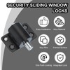 MECCANIXITY Sliding Window Locks Push-in Window Security Lock with Keys,