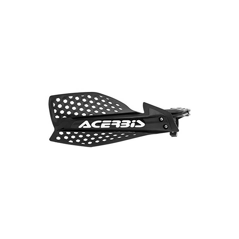 Acerbis X-Ultimate Hand Guards, Black/white, Universal Mount, Horizontally Adjustable, Adult