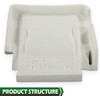 GRAND ORANGE Driver Side Bottom Seat Foam Cushion Compatible with