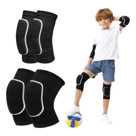 2pz Rodilleras Deportiva Codera Para Niños De Vóleibol Baile                                                                                          
