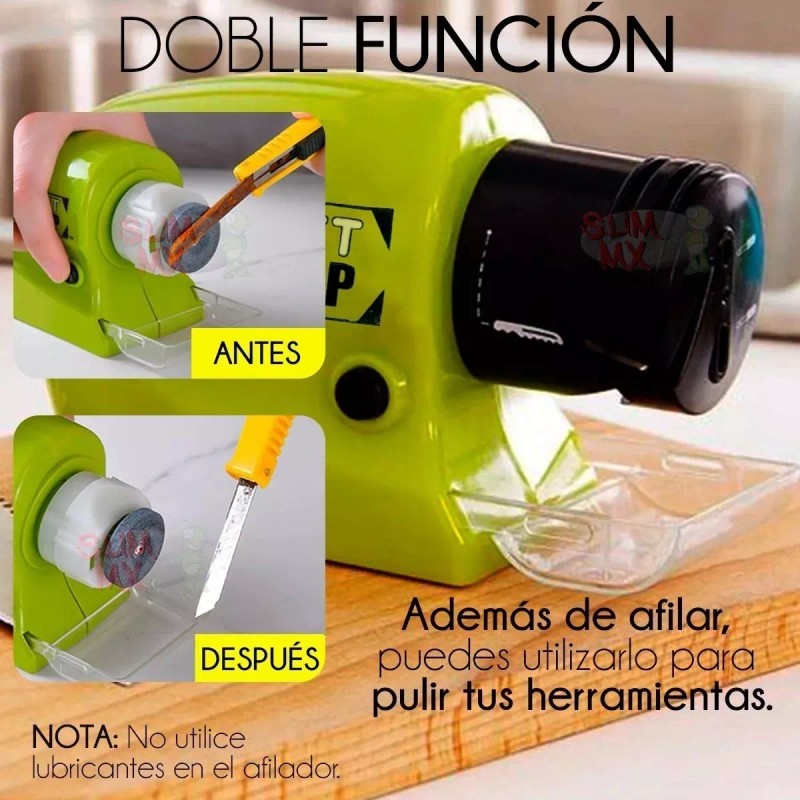 DAS Afilador De Cuchillos Motorizado Eléctrico Portátil Multi