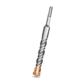 Meccion SDS Plus Hammer Drill Bit 22 mm x 200 mm, Professional Concrete Drill with 4 Carbide Cutting Edges, Ideal for Drilling in Stone, Concrete, Natural Stone, Brick Wall