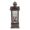 Santa Claus Farol Navideño Santa Claus Luz Led Musical Adornos