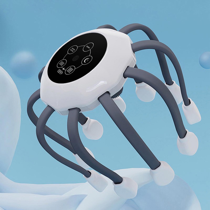 Ultra Scalp Massagers 360 Degree Electric Vibrating Head Massager 4