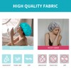 Aquior Shower Cap for Women Reusable, Extra Large Shower Cap