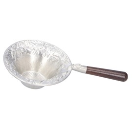 Tea Strainer Japanese Style Hand Made Tea Leaf Infuser Filter Tea Set Accessories(Black Sandalwood Handle )