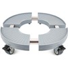 Base para Maceta con Ruedas Soporte para Plantas Rodante Ajustable