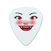 Happy Vampire Girl Smiling Face Novelty Guitar Picks Medium Gauge